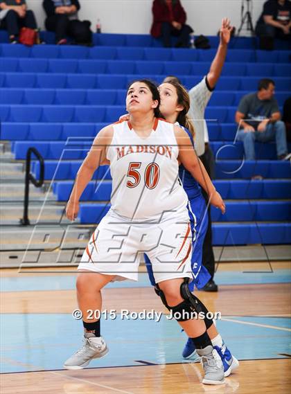 Thumbnail 2 in Madison vs. Cypress Creek (McDonald's Texas Invitational) photogallery.