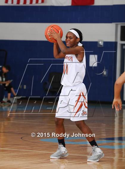 Thumbnail 2 in Madison vs. Cypress Creek (McDonald's Texas Invitational) photogallery.