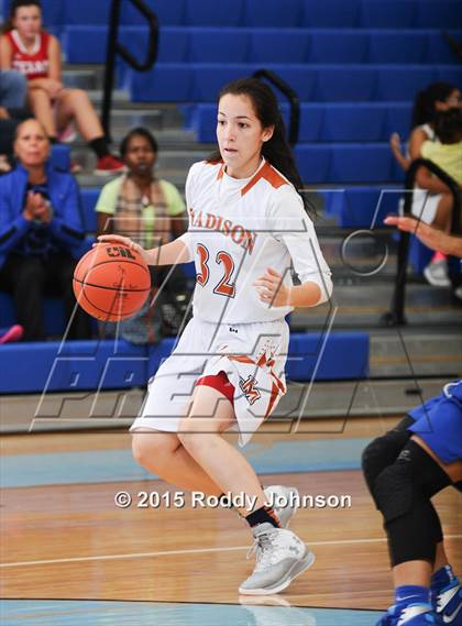 Thumbnail 2 in Madison vs. Cypress Creek (McDonald's Texas Invitational) photogallery.