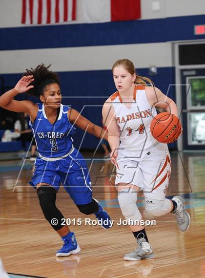 Thumbnail 3 in Madison vs. Cypress Creek (McDonald's Texas Invitational) photogallery.