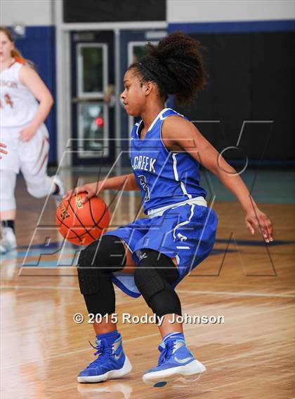 Thumbnail 2 in Madison vs. Cypress Creek (McDonald's Texas Invitational) photogallery.