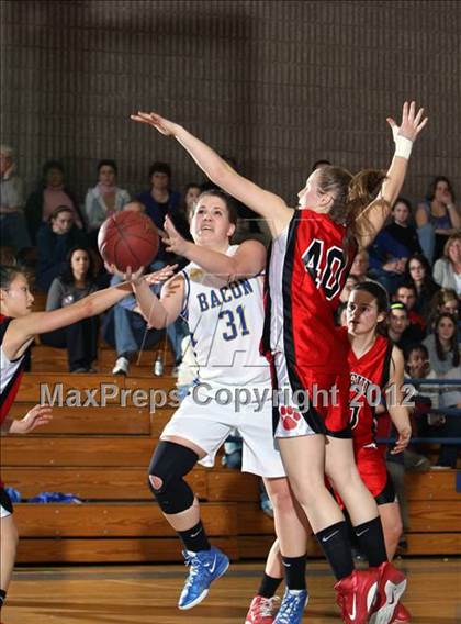 Thumbnail 1 in Masuk @ Bacon Academy (CIAC Class L 2nd Round) photogallery.