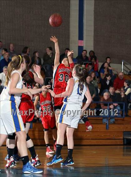Thumbnail 2 in Masuk @ Bacon Academy (CIAC Class L 2nd Round) photogallery.