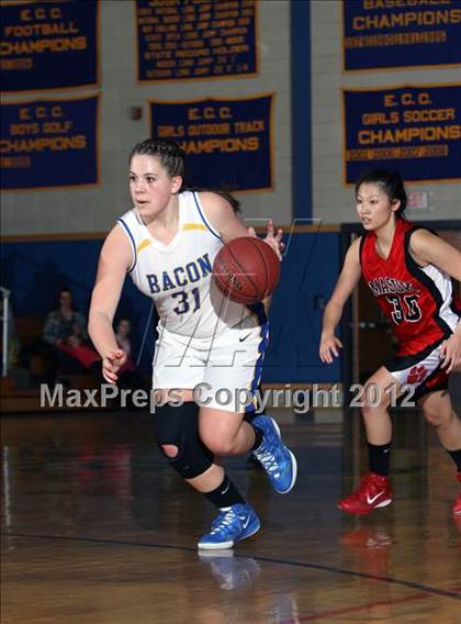 Thumbnail 2 in Masuk @ Bacon Academy (CIAC Class L 2nd Round) photogallery.