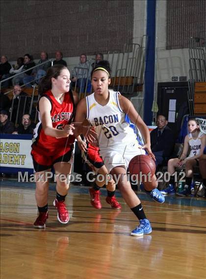 Thumbnail 3 in Masuk @ Bacon Academy (CIAC Class L 2nd Round) photogallery.