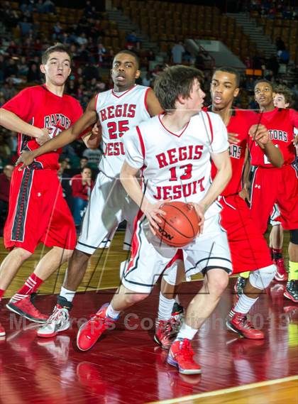 Thumbnail 2 in Regis Jesuit vs. Eaglecrest (CHSAA 5A Great 8) photogallery.