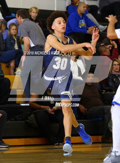 Thumbnail 2 in St. John Bosco vs. St. Bernard (Bishop Montgomery Shootout) photogallery.