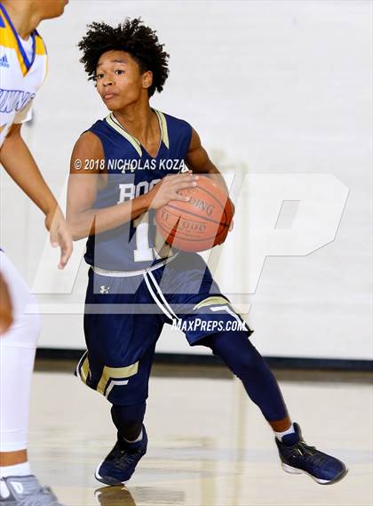 Thumbnail 2 in St. John Bosco vs. St. Bernard (Bishop Montgomery Shootout) photogallery.