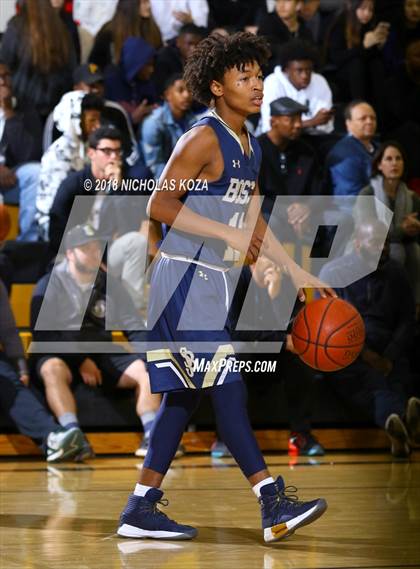 Thumbnail 2 in St. John Bosco vs. St. Bernard (Bishop Montgomery Shootout) photogallery.