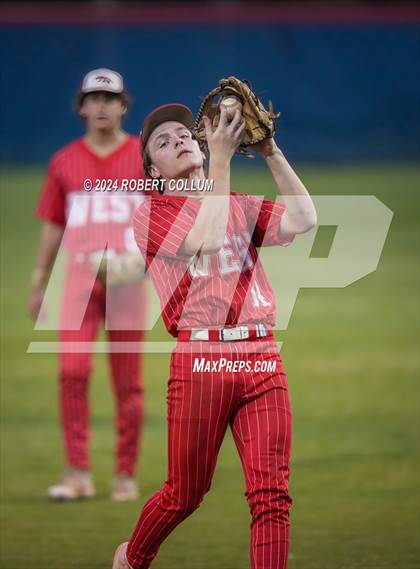 Thumbnail 1 in West Union vs Pine Grove (MHSAA 1A Round 3 - Game 1) photogallery.