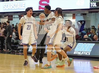 Thumbnail 2 in New Rochelle vs. Scarsdale (NYSPHSAA Section 1 Class AAA Semifinal) photogallery.