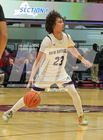 Thumbnail 2 in New Rochelle vs. Scarsdale (NYSPHSAA Section 1 Class AAA Semifinal) photogallery.