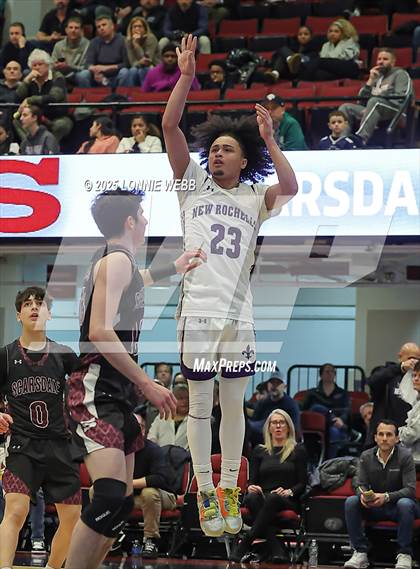 Thumbnail 1 in New Rochelle vs. Scarsdale (NYSPHSAA Section 1 Class AAA Semifinal) photogallery.