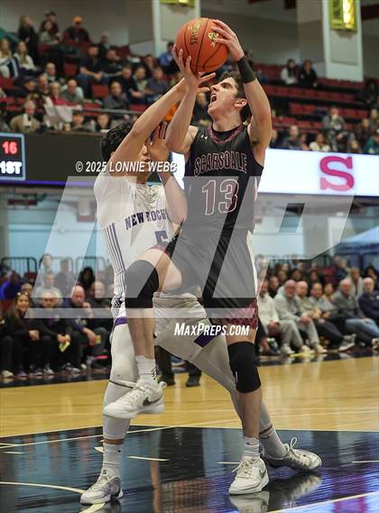 Thumbnail 3 in New Rochelle vs. Scarsdale (NYSPHSAA Section 1 Class AAA Semifinal) photogallery.