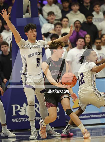 Thumbnail 2 in New Rochelle vs. Scarsdale (NYSPHSAA Section 1 Class AAA Semifinal) photogallery.
