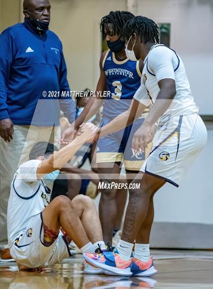 Thumbnail 3 in Westminster Catawba Christian vs Northwood Temple Academy (NCISAA 2A Semifinal) photogallery.