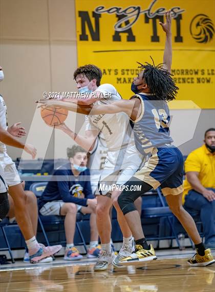 Thumbnail 2 in Westminster Catawba Christian vs Northwood Temple Academy (NCISAA 2A Semifinal) photogallery.