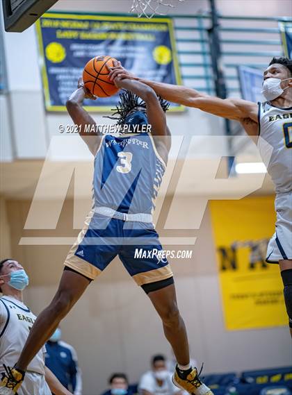 Thumbnail 1 in Westminster Catawba Christian vs Northwood Temple Academy (NCISAA 2A Semifinal) photogallery.