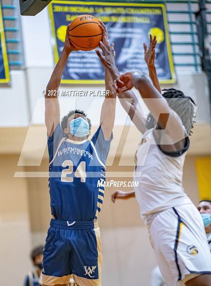 Thumbnail 1 in Westminster Catawba Christian vs Northwood Temple Academy (NCISAA 2A Semifinal) photogallery.