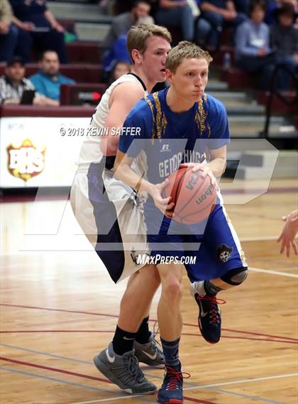 Thumbnail 1 in Longmont Christian vs. Genoa-Hugo/Karval  (CHSAA 1A Regional Playoff) photogallery.