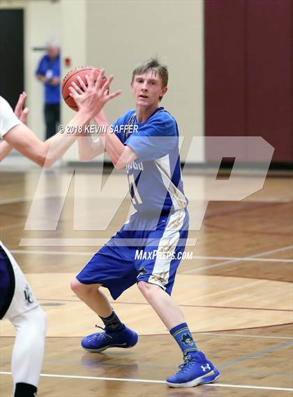 Thumbnail 2 in Longmont Christian vs. Genoa-Hugo/Karval  (CHSAA 1A Regional Playoff) photogallery.