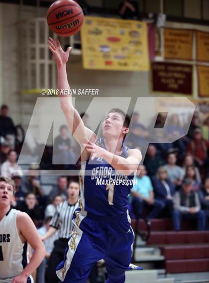 Thumbnail 3 in Longmont Christian vs. Genoa-Hugo/Karval  (CHSAA 1A Regional Playoff) photogallery.