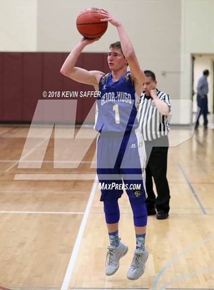 Thumbnail 1 in Longmont Christian vs. Genoa-Hugo/Karval  (CHSAA 1A Regional Playoff) photogallery.