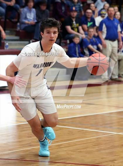 Thumbnail 2 in Longmont Christian vs. Genoa-Hugo/Karval  (CHSAA 1A Regional Playoff) photogallery.