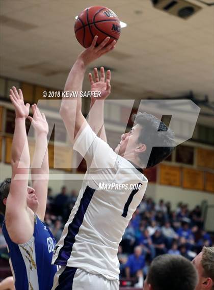 Thumbnail 3 in Longmont Christian vs. Genoa-Hugo/Karval  (CHSAA 1A Regional Playoff) photogallery.