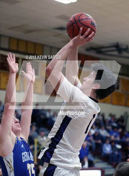 Thumbnail 2 in Longmont Christian vs. Genoa-Hugo/Karval  (CHSAA 1A Regional Playoff) photogallery.