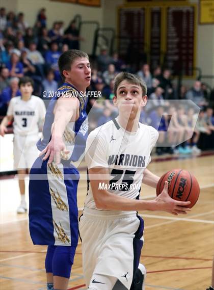 Thumbnail 1 in Longmont Christian vs. Genoa-Hugo/Karval  (CHSAA 1A Regional Playoff) photogallery.