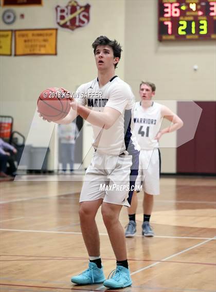 Thumbnail 2 in Longmont Christian vs. Genoa-Hugo/Karval  (CHSAA 1A Regional Playoff) photogallery.