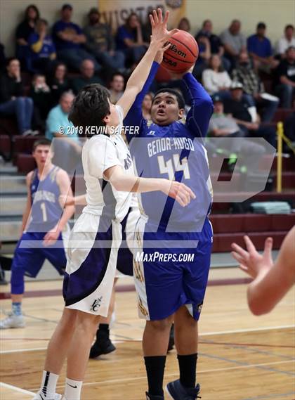 Thumbnail 3 in Longmont Christian vs. Genoa-Hugo/Karval  (CHSAA 1A Regional Playoff) photogallery.