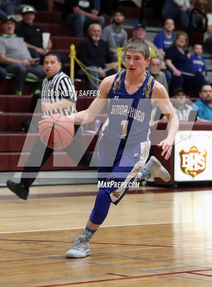 Thumbnail 1 in Longmont Christian vs. Genoa-Hugo/Karval  (CHSAA 1A Regional Playoff) photogallery.