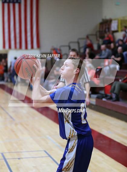 Thumbnail 2 in Longmont Christian vs. Genoa-Hugo/Karval  (CHSAA 1A Regional Playoff) photogallery.