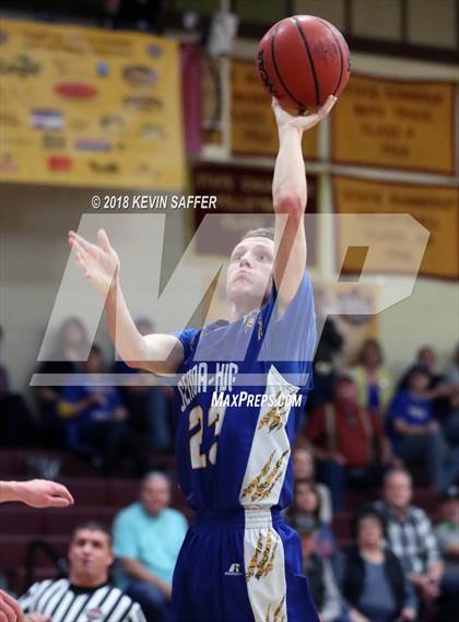Thumbnail 2 in Longmont Christian vs. Genoa-Hugo/Karval  (CHSAA 1A Regional Playoff) photogallery.