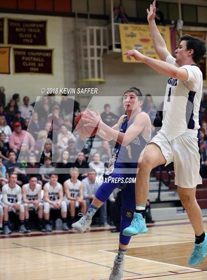 Thumbnail 2 in Longmont Christian vs. Genoa-Hugo/Karval  (CHSAA 1A Regional Playoff) photogallery.