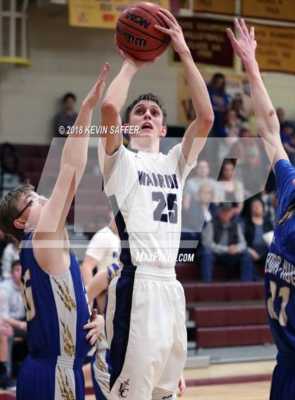 Thumbnail 3 in Longmont Christian vs. Genoa-Hugo/Karval  (CHSAA 1A Regional Playoff) photogallery.