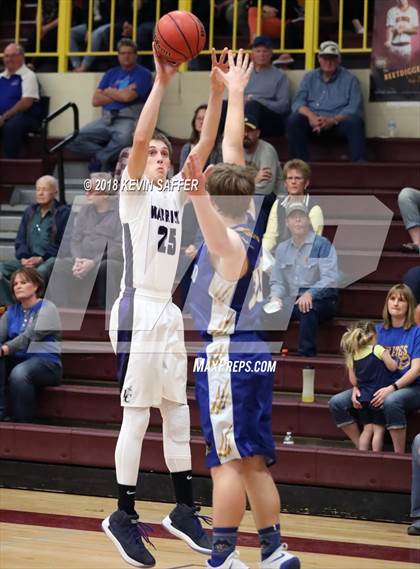 Thumbnail 3 in Longmont Christian vs. Genoa-Hugo/Karval  (CHSAA 1A Regional Playoff) photogallery.