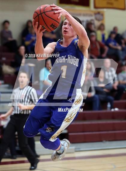 Thumbnail 2 in Longmont Christian vs. Genoa-Hugo/Karval  (CHSAA 1A Regional Playoff) photogallery.