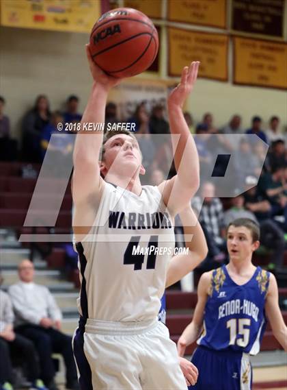 Thumbnail 1 in Longmont Christian vs. Genoa-Hugo/Karval  (CHSAA 1A Regional Playoff) photogallery.