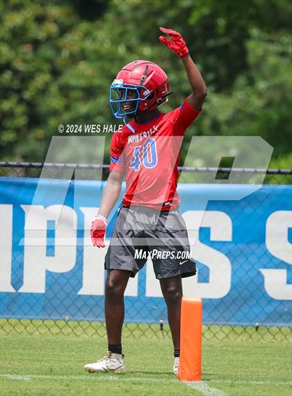 Thumbnail 1 in Blytheville vs Huntsville (U of Memphis 7v7) photogallery.