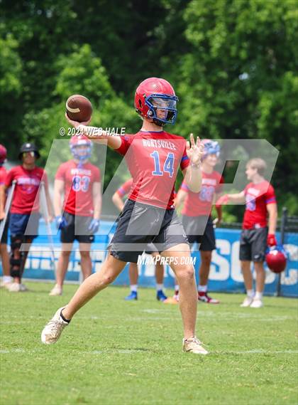 Thumbnail 3 in Blytheville vs Huntsville (U of Memphis 7v7) photogallery.