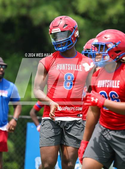 Thumbnail 2 in Blytheville vs Huntsville (U of Memphis 7v7) photogallery.