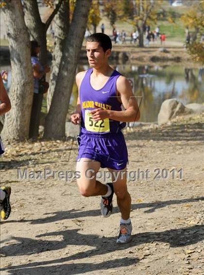 Thumbnail 1 in CIF State Cross Country Championships (Boys Division I) photogallery.