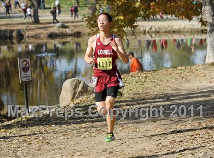 Thumbnail 1 in CIF State Cross Country Championships (Boys Division I) photogallery.