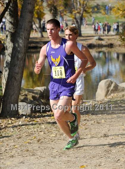 Thumbnail 2 in CIF State Cross Country Championships (Boys Division I) photogallery.