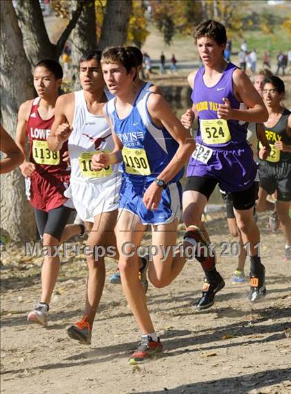 Thumbnail 1 in CIF State Cross Country Championships (Boys Division I) photogallery.