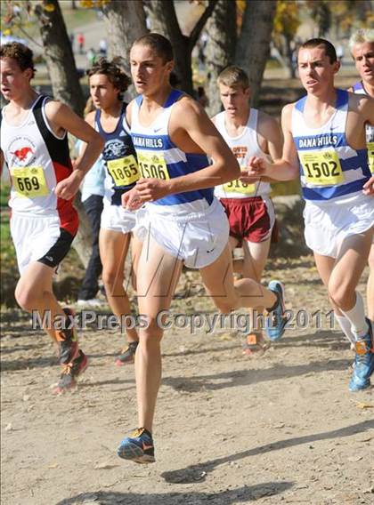 Thumbnail 2 in CIF State Cross Country Championships (Boys Division I) photogallery.