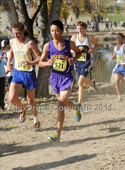 Thumbnail 2 in CIF State Cross Country Championships (Boys Division I) photogallery.